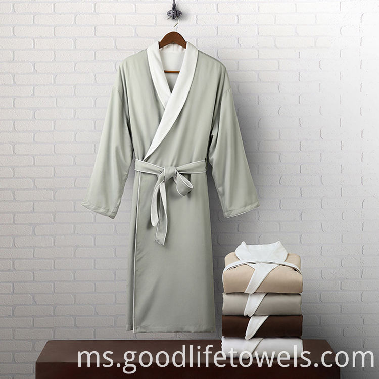 Custom Luxury Bath Robe Hotel Bathrobe